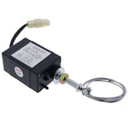 2X 12V XHQ-PT-12 Stop Solenoid Electric Throttle Adjuster Electromagnetic Valve