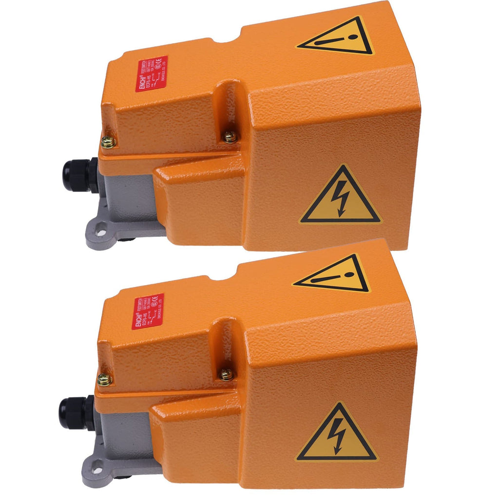 2X Foot Switch 4360031 0272970 For JLG 60H E300AJP 450AJ series II 460SJ 1250AJP