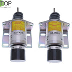 2X New Fuel Shutoff Solenoid 2001-12F2U1B2A SA-2774-A Fits For Woodward 12V