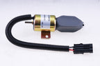 Fuel Stop Solenoid Valve 24V 332/J5060 716/30091 for JCB JZ140 JS330XD JS460-T2