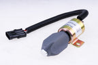 Fuel Stop Solenoid Valve 24V 332/J5060 716/30091 for JCB JZ140 JS330XD JS460-T2