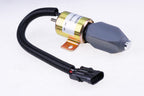 Fuel Stop Solenoid Valve 24V 332/J5060 716/30091 for JCB JZ140 JS330XD JS460-T2
