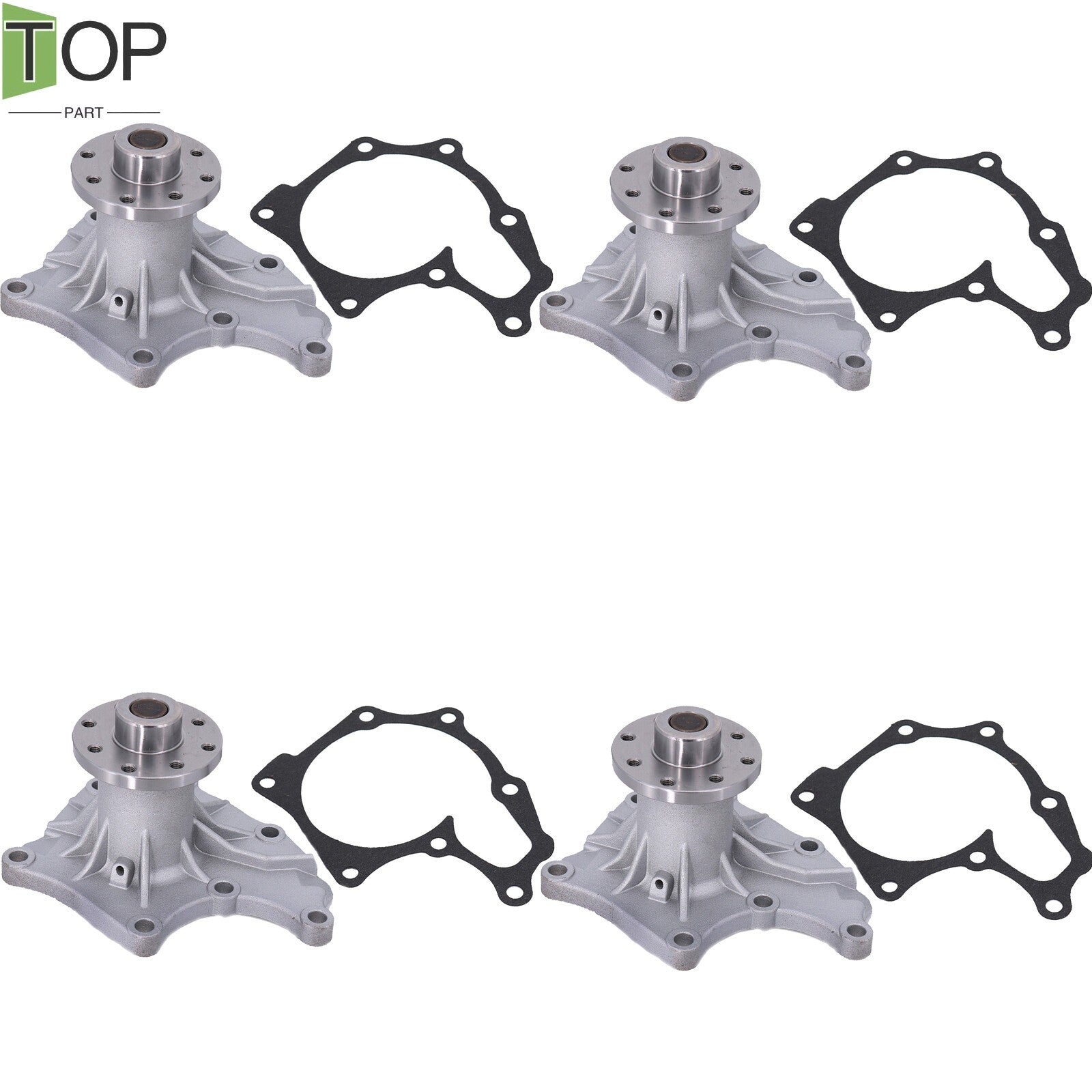 4X Water Pump for ISUZU 4JB1 4JA1 4JB1T 4JC1 Engine 8-94310-251-0 8-94140-341-2