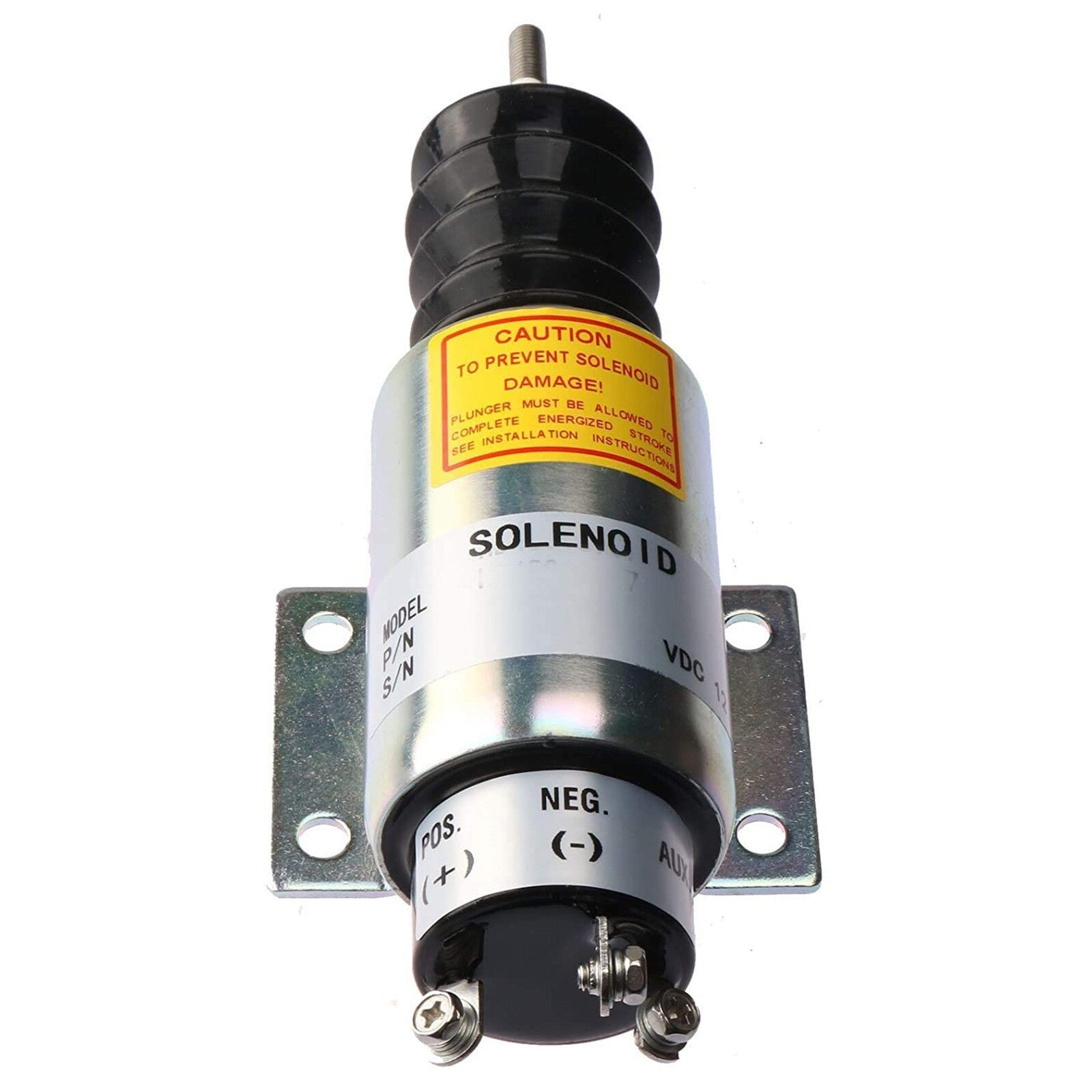 Woodward SA2606-A Fuel Shut Off Solenoid 12V 3 Terminals 2 Pack