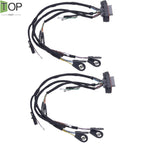 2X Fuel Injector Wiring Harness for CAT 345B E345B 3176B 3176C Engine 4P9537
