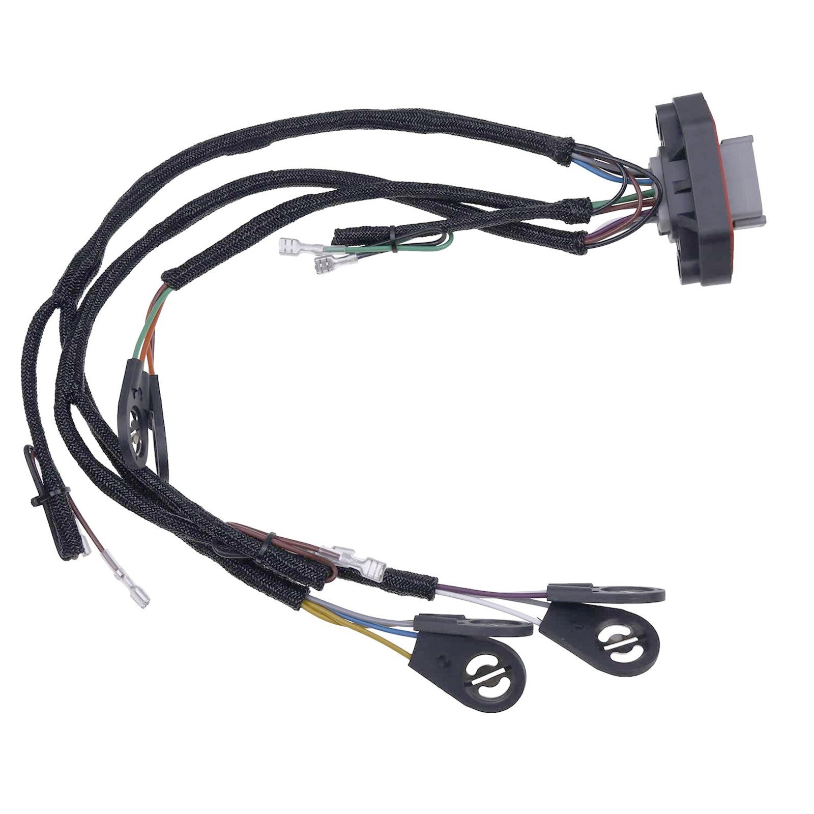 2X Fuel Injector Wiring Harness for CAT 345B E345B 3176B 3176C Engine 4P9537