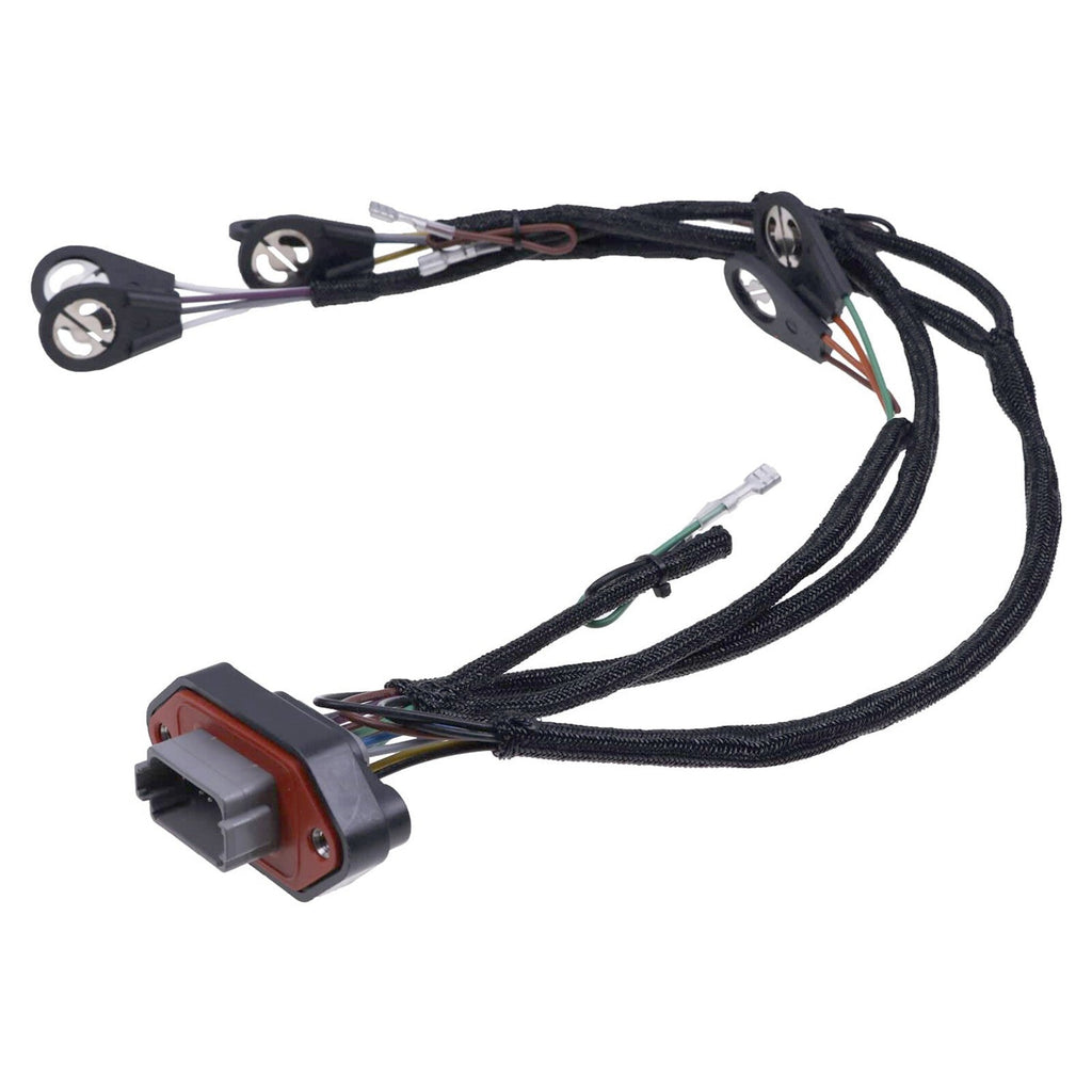 2X Fuel Injector Wiring Harness for CAT 345B E345B 3176B 3176C Engine 4P9537