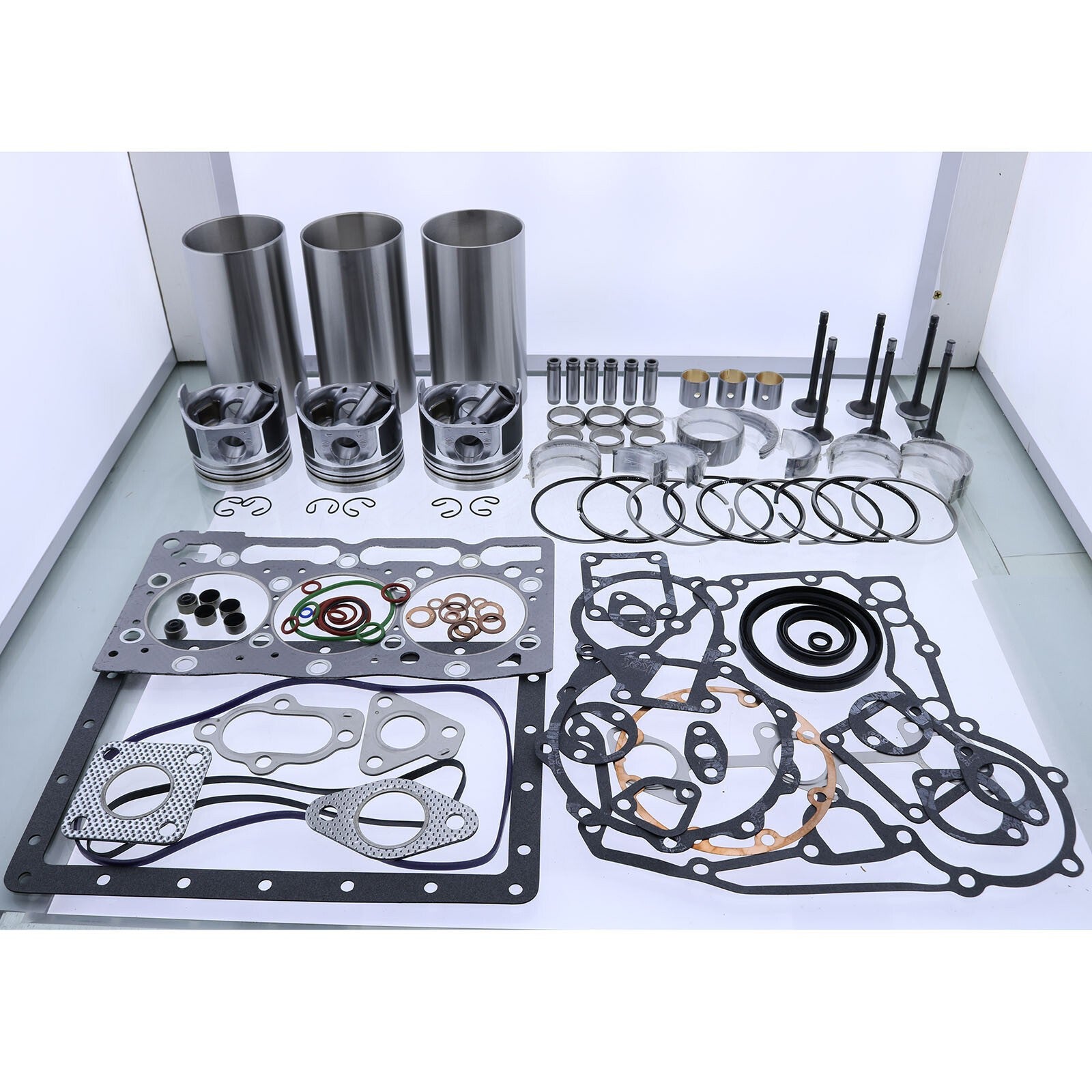 Kubota D1305 Engine Overhaul Rebuild Kit B2650 B2920 KB23X KB225 F3080