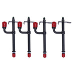 4X Fuel Injectors AR89564 AR49877 for John Deere 3150 4030 5000 5400