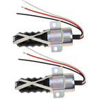 2X Woodward Solenoid SA-3865 1751ES-24E7ULB2S5 Replacement Parts