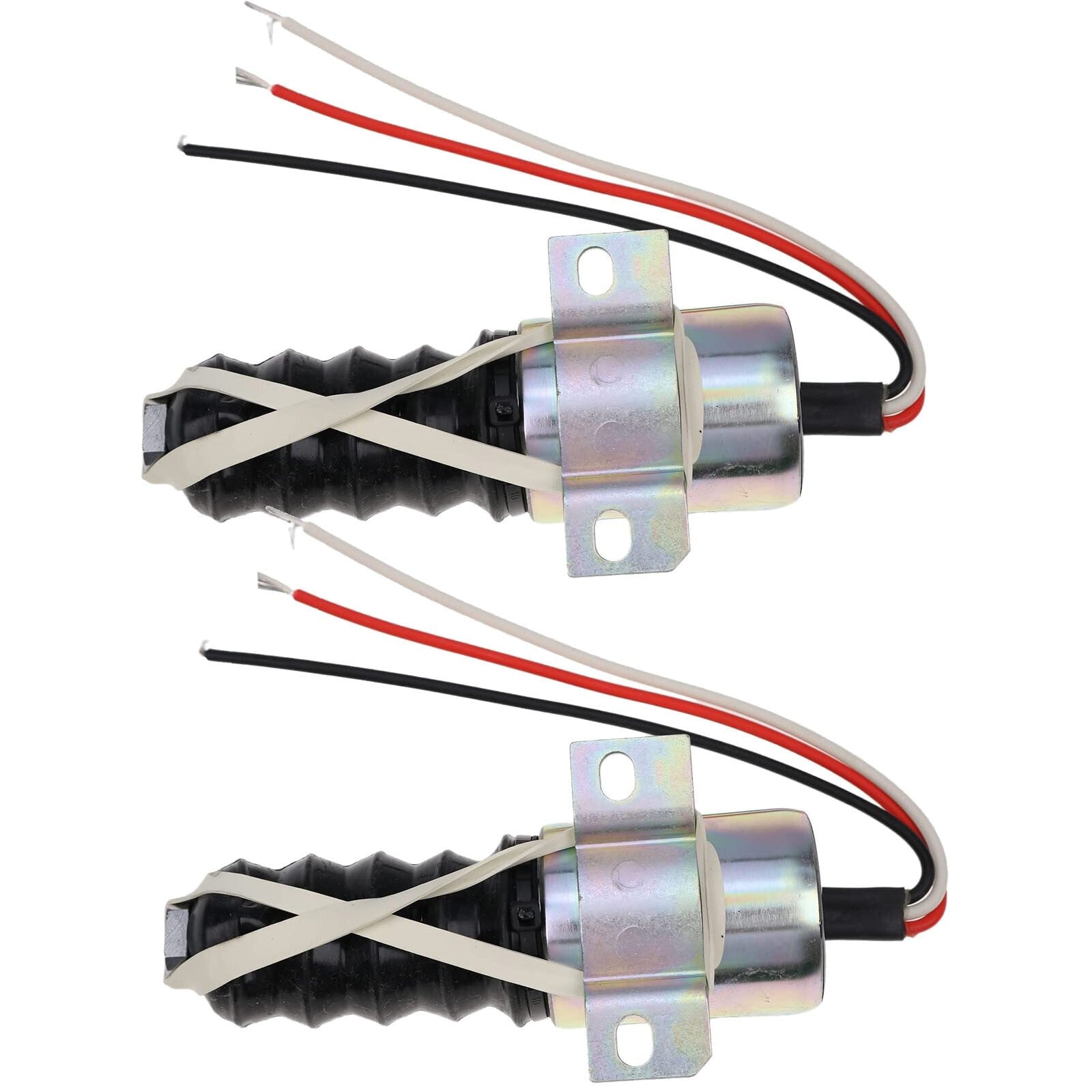 2X Woodward Solenoid SA-3865 1751ES-24E7ULB2S5 Replacement Parts