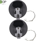 2X Fuel Caps for John Deere Dozer 550K 650K 750K Construction Equipment AT342385
