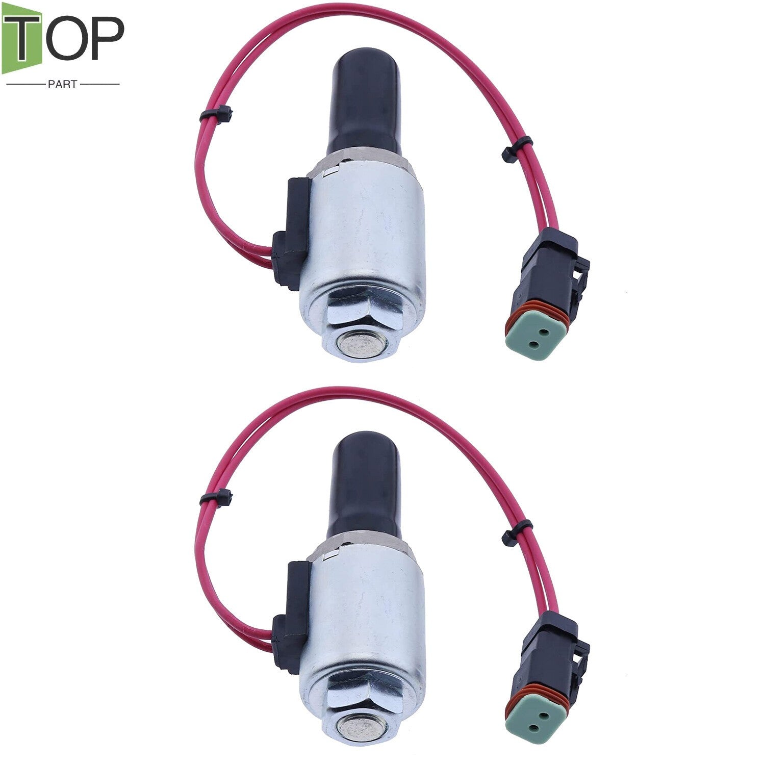2X Solenoid Valve 121-4036 for Caterpillar 416C 416D 420D 424D 426C 428C 428D