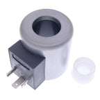 2X 12V DC 30W Solenoid Valve Coil MFZ10-37YC 3-Prong Replacement