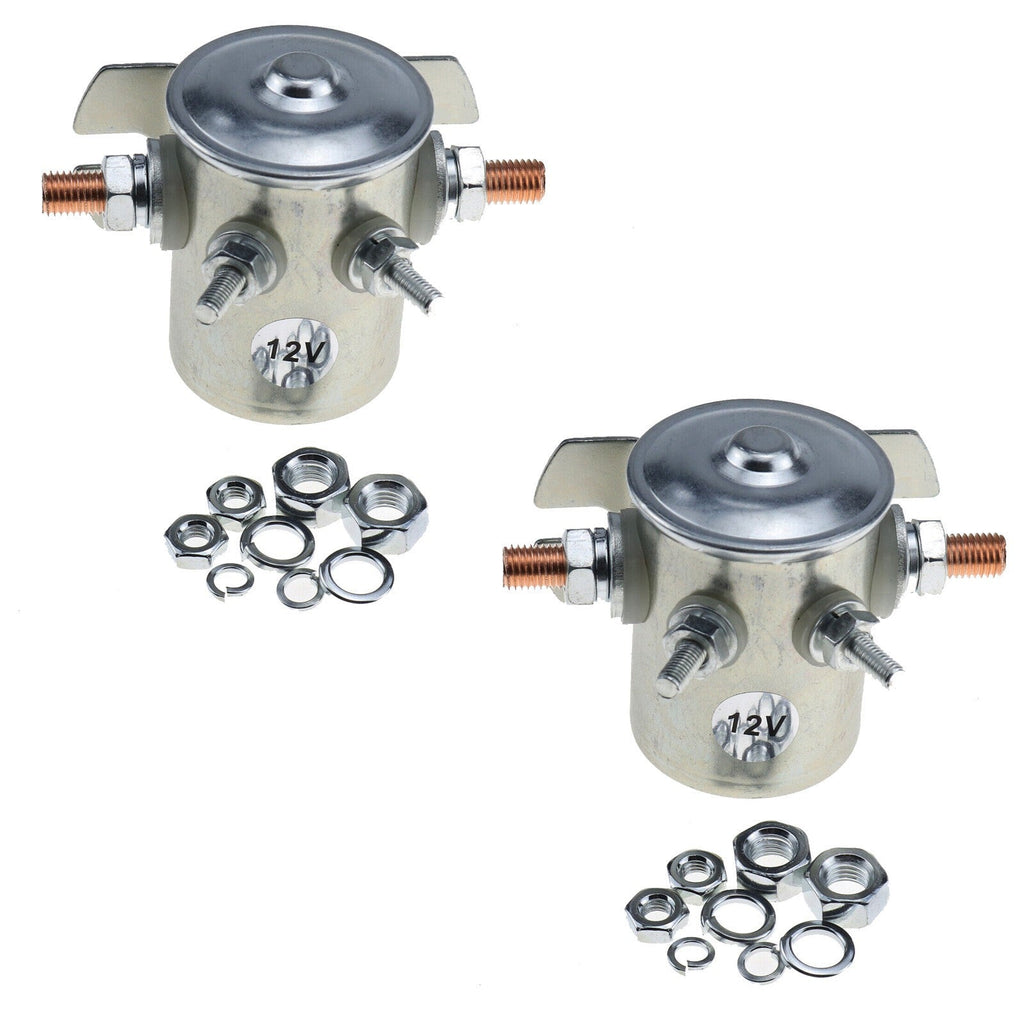 2X 12V 300A Continuous Duty Solenoid Relay for Golf Carts - NEW Rush 1114208