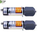 2X New Woodward 12V Shut Down Solenoid SA-3527-T 1504-12A7U1B