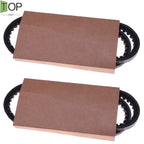 2X Fan Belt 19805-72530 for Kubota Engines Z482 D722 D902 DG972 J108 J310