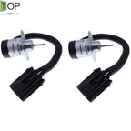 2X 12V Fuel Shut Off Solenoid 7000769 for Bobcat S160 S185 S530 T180 T190 T550