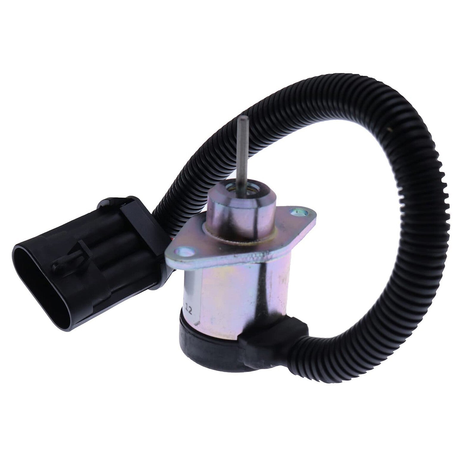 2X 12V Fuel Shut Off Solenoid 7000769 for Bobcat S160 S185 S530 T180 T190 T550