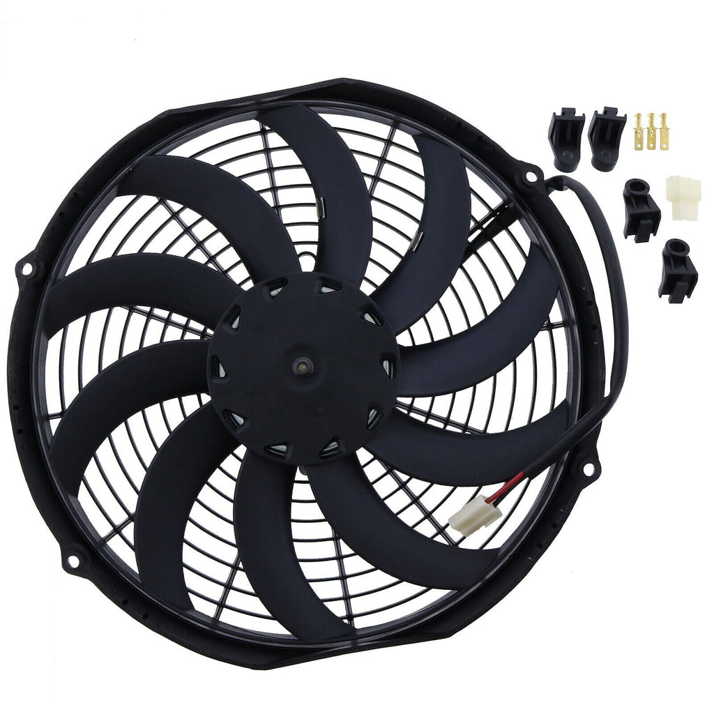 New 30100350 Electric Puller Fan VA10-BP9/C-25A 12" 24V Cooling Fan
