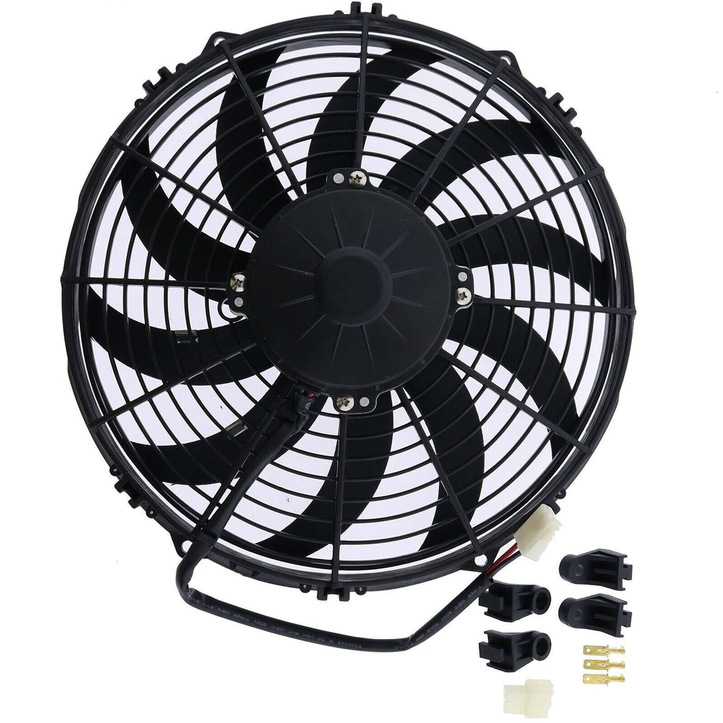 New 30100350 Electric Puller Fan VA10-BP9/C-25A 12" 24V Cooling Fan