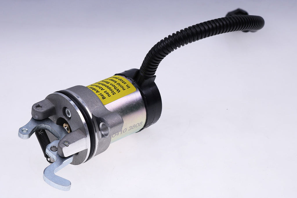 12V Fuel Shutdown Solenoid 7027251 for JLG 500RTS 80HX+6 120HX+6 Lift
