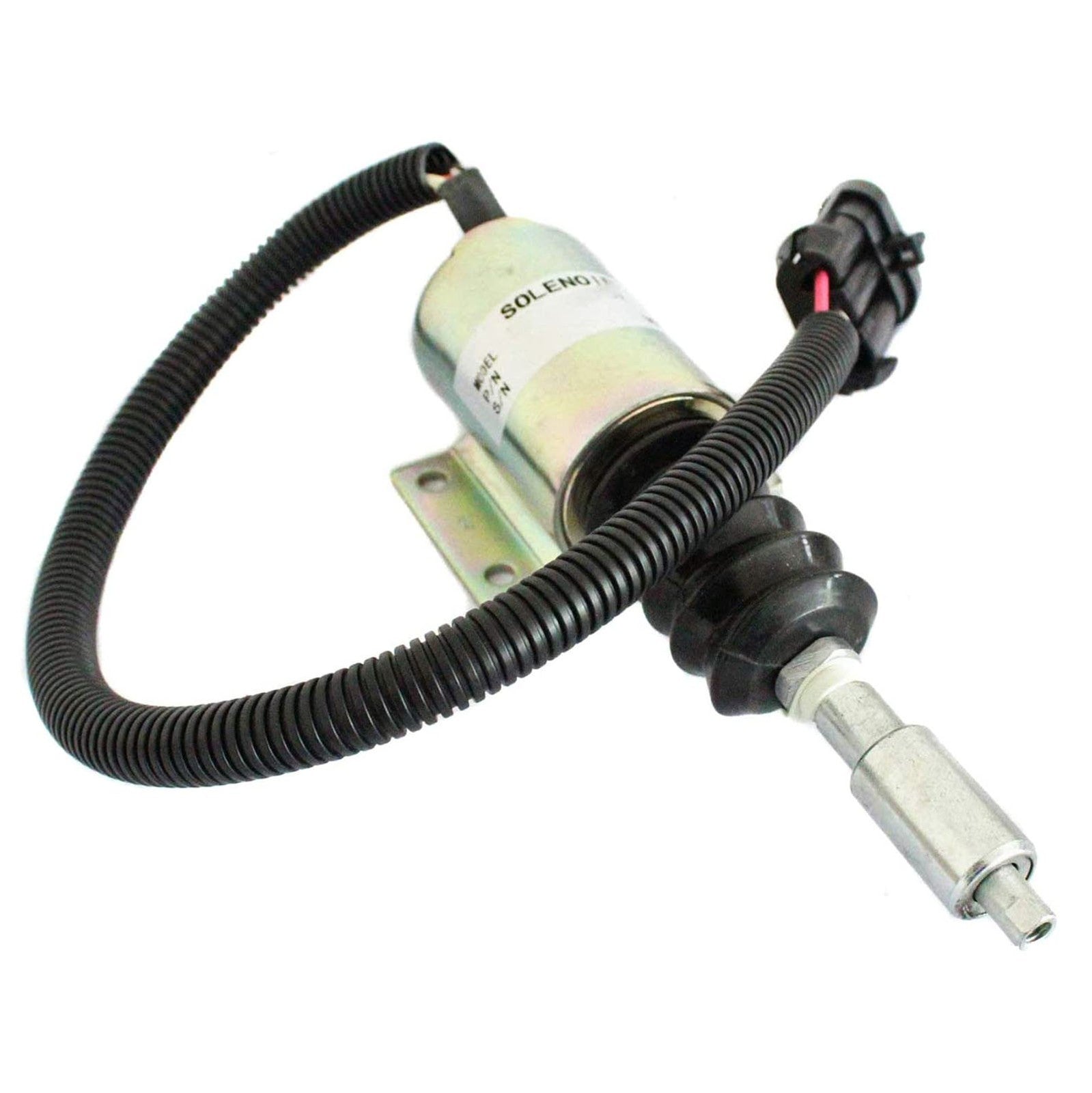 12V Fuel Shutoff Solenoid 1813868C1 for International Navistar DT360 DT466
