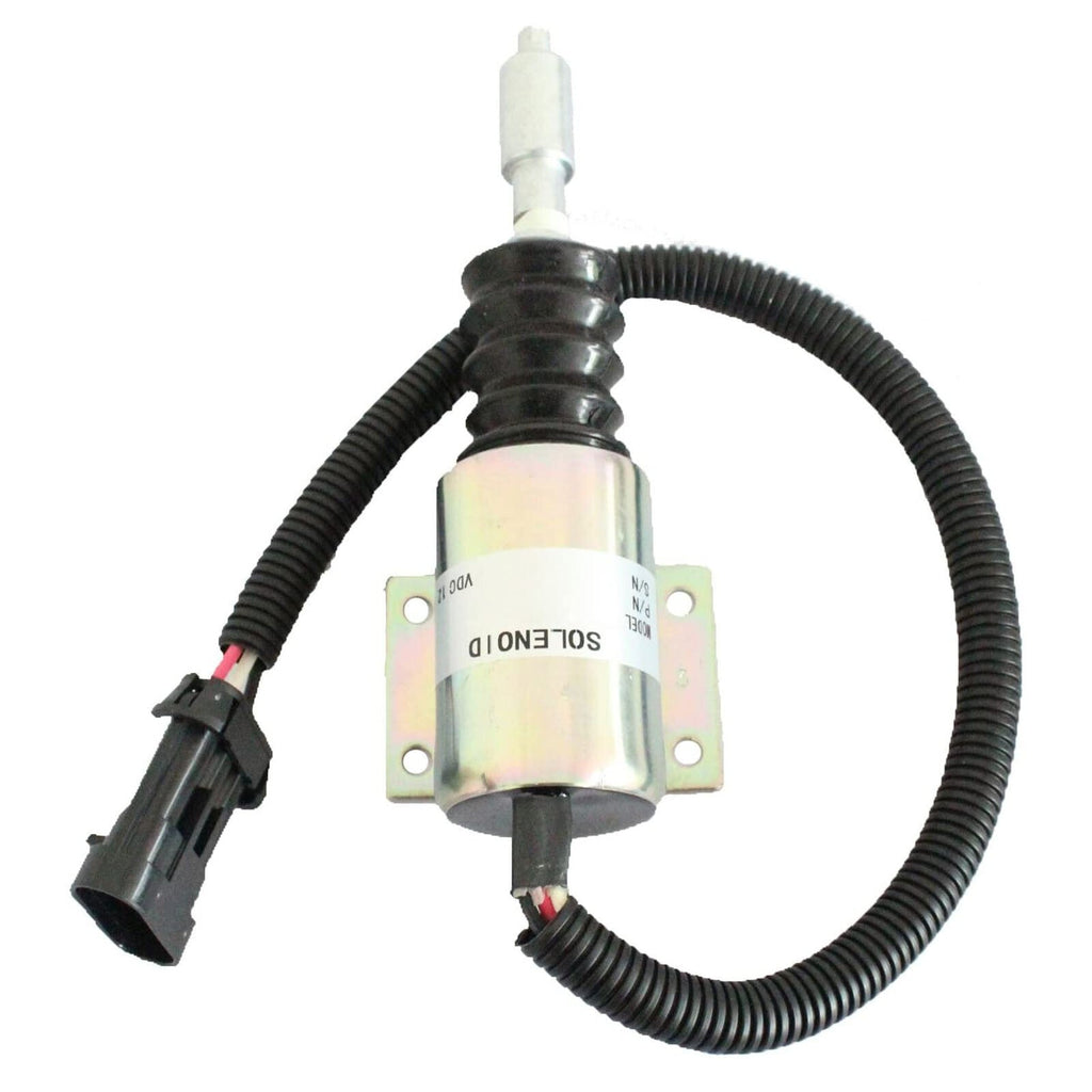 12V Fuel Shutoff Solenoid 1813868C1 for International Navistar DT360 DT466