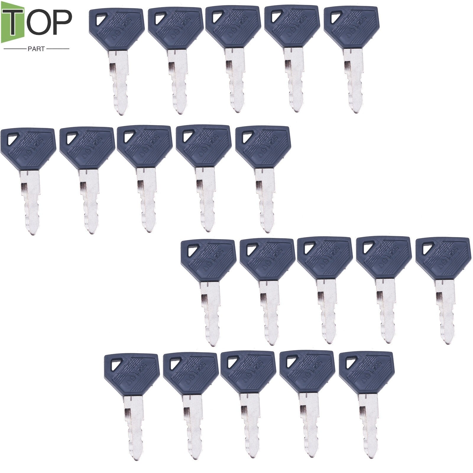 20X Key for Yanmar John Deere 52160 AM879480 Excavator Grader Dozer Parts
