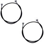 2X Tachometer Cable 81807558 C7NN17365B for Ford Tractor 3900 4100 5900 6600
