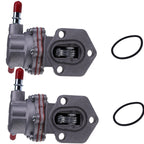 2X Fuel Lift Pump 320/07201 320/07037 for JCB 444 448 Engine Replacement