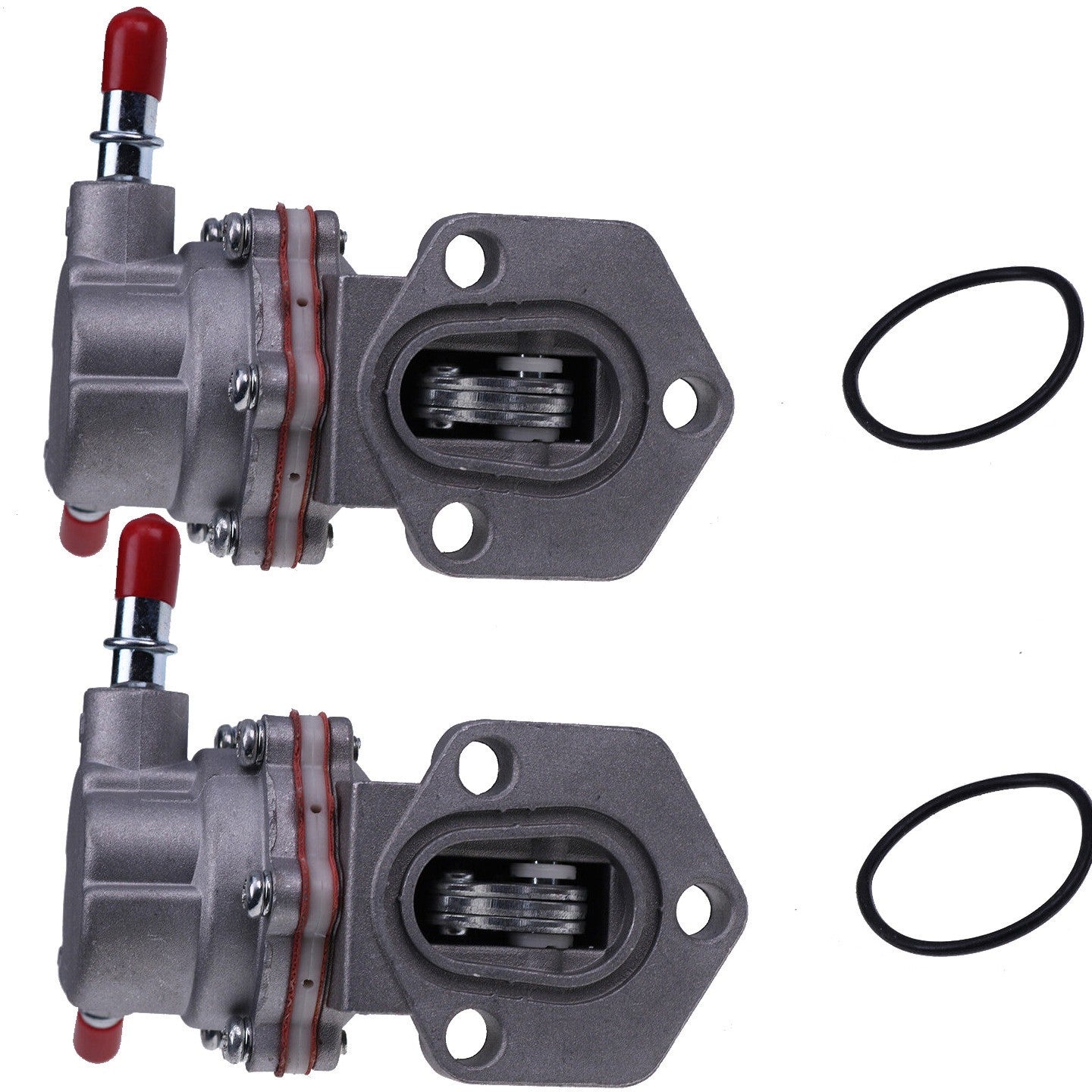 2X Fuel Lift Pump 320/07201 320/07037 for JCB 444 448 Engine Replacement