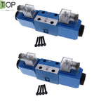 2X 3 Pin Solenoid Valve for JCB 1400B 1550B 1600B 214 25/101100 25/918800