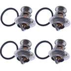 4X Yanmar 4TNV88 Thermostat 71℃ for EX450 EX3200 EX2800 YSR3120 Engine Parts