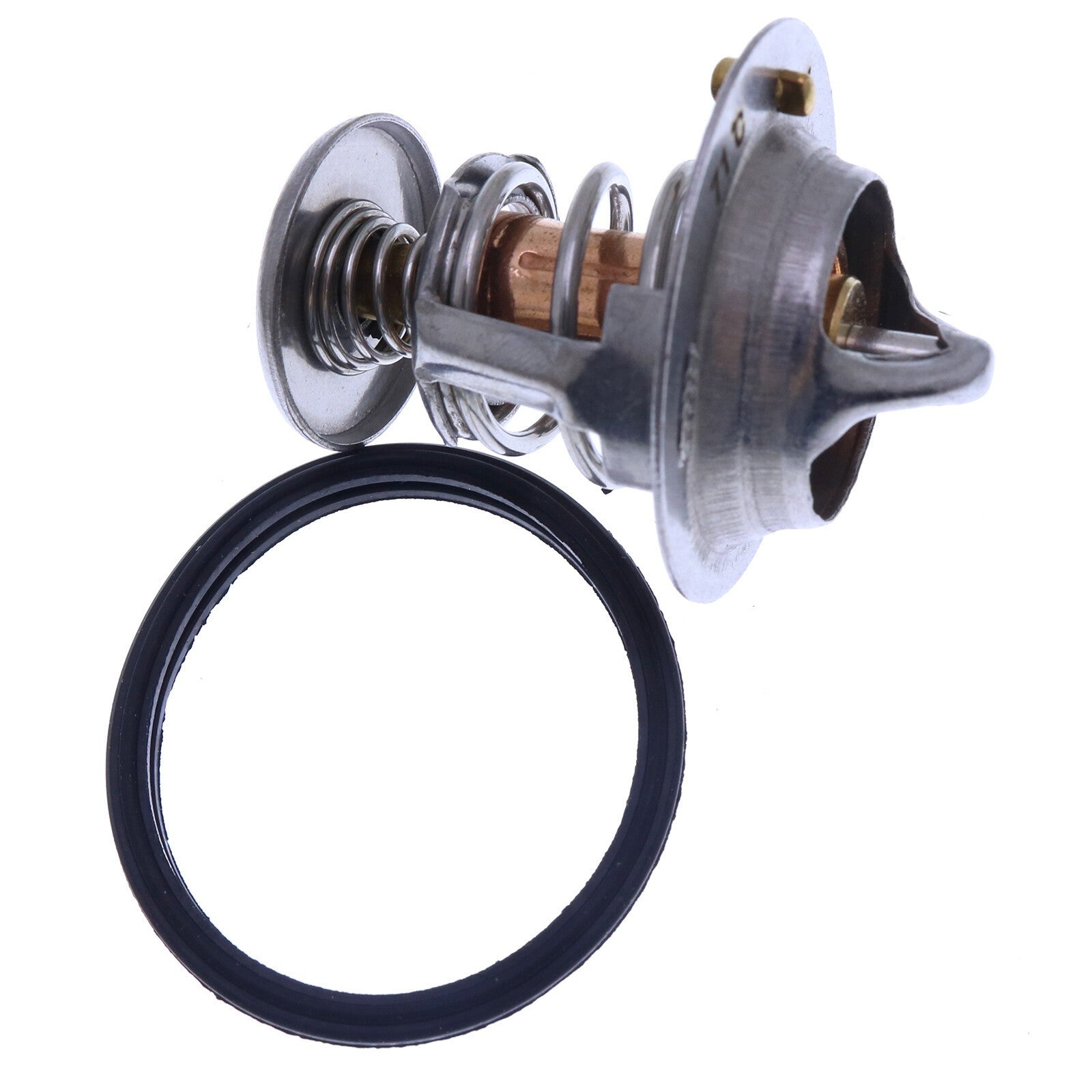 4X Yanmar 4TNV88 Thermostat 71℃ for EX450 EX3200 EX2800 YSR3120 Engine Parts