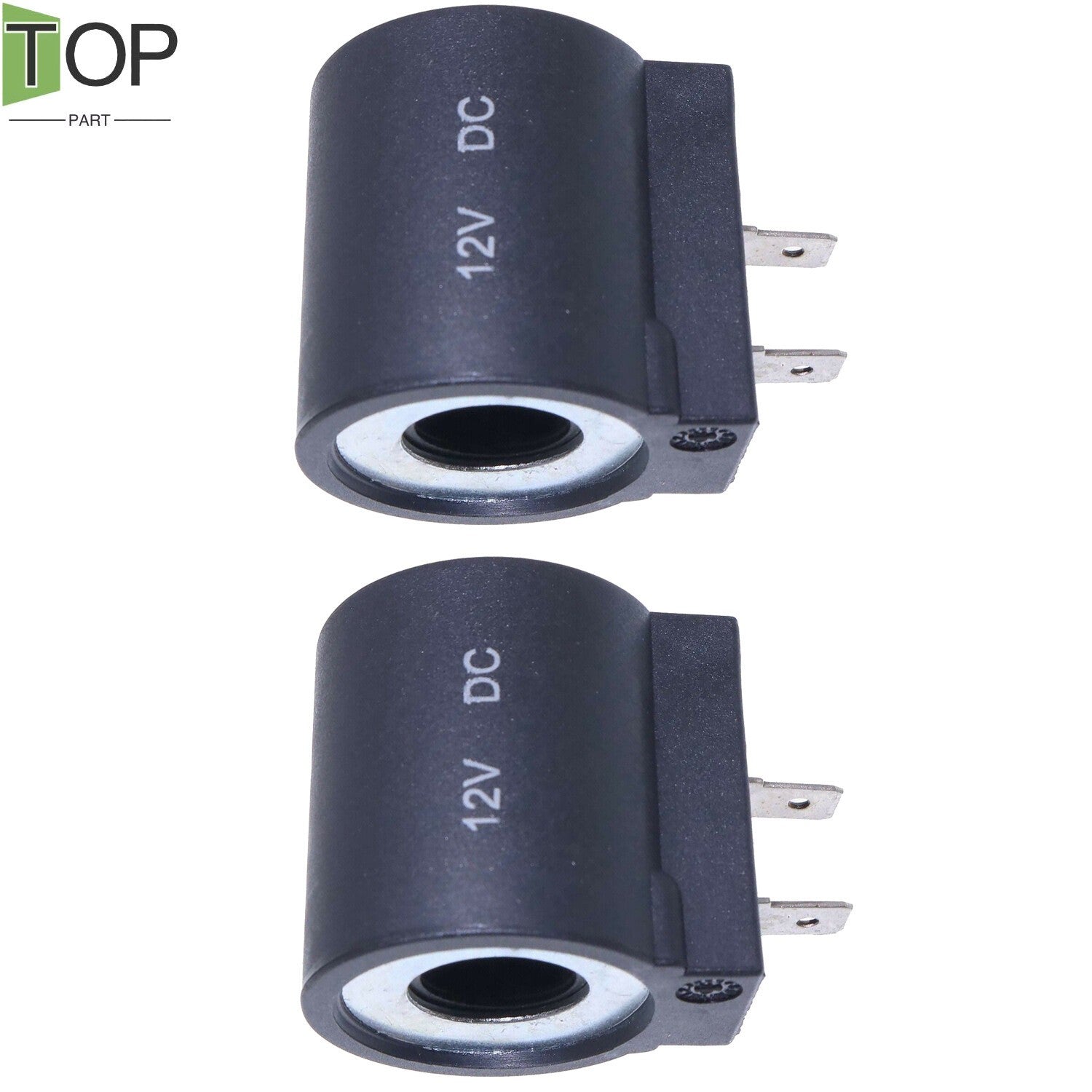 2X 12V DC Solenoid Valve Coil 2 Spade Connector for Genie 103613 6301012