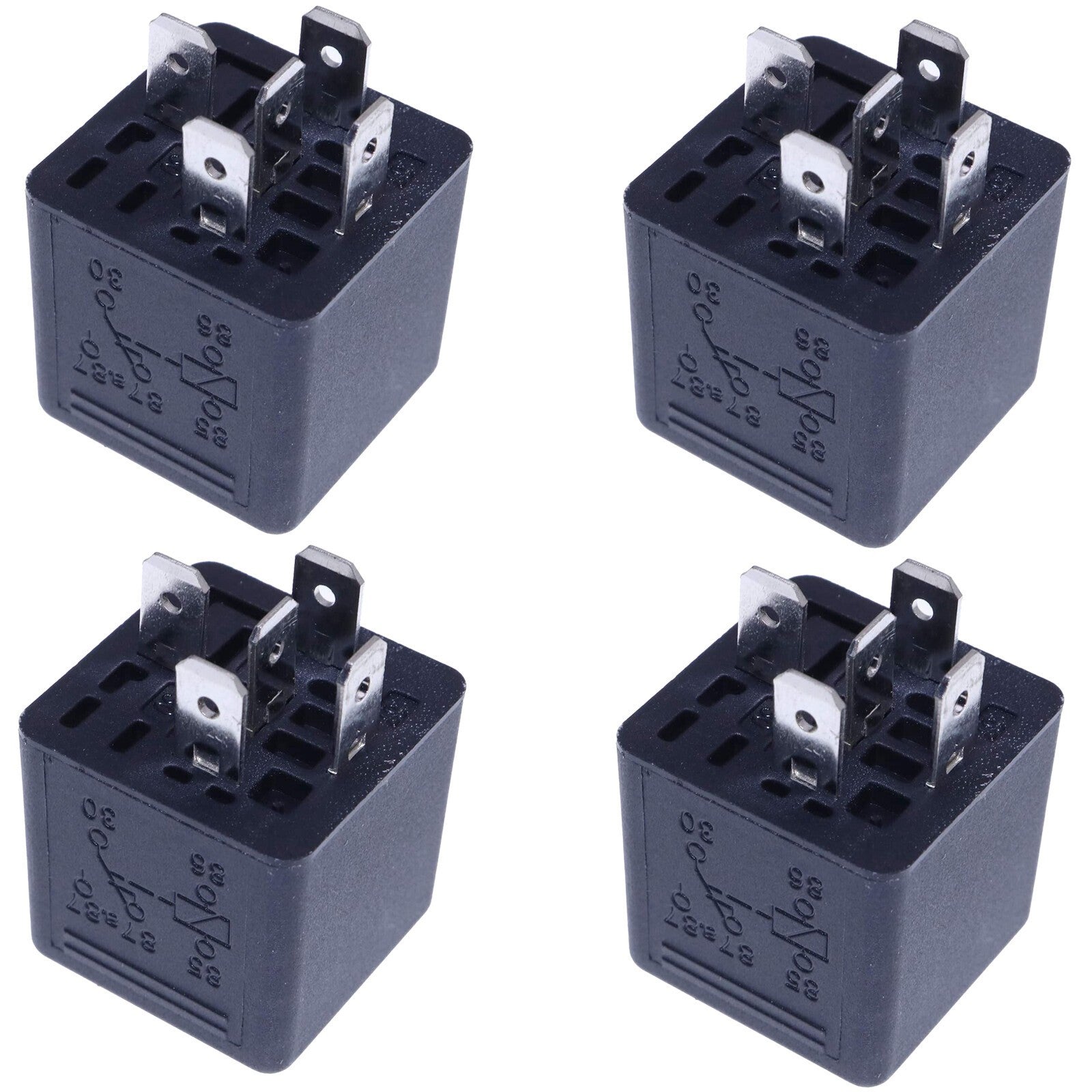 4X AL77324 Relay for John Deere 1032 1065 2054 5070M 6100 6120 6310 6525