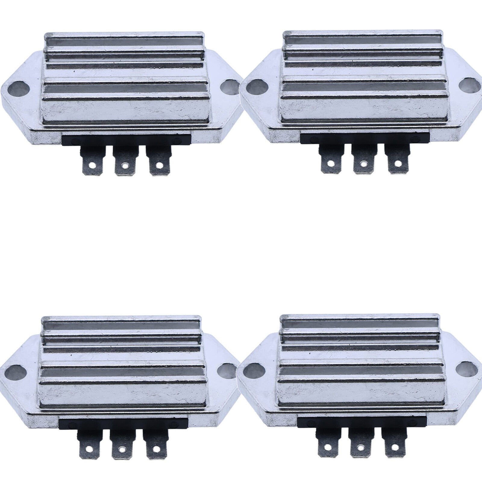4 New Voltage Regulator Rectifiers for Kohler John Deere KT17-19 AM102596