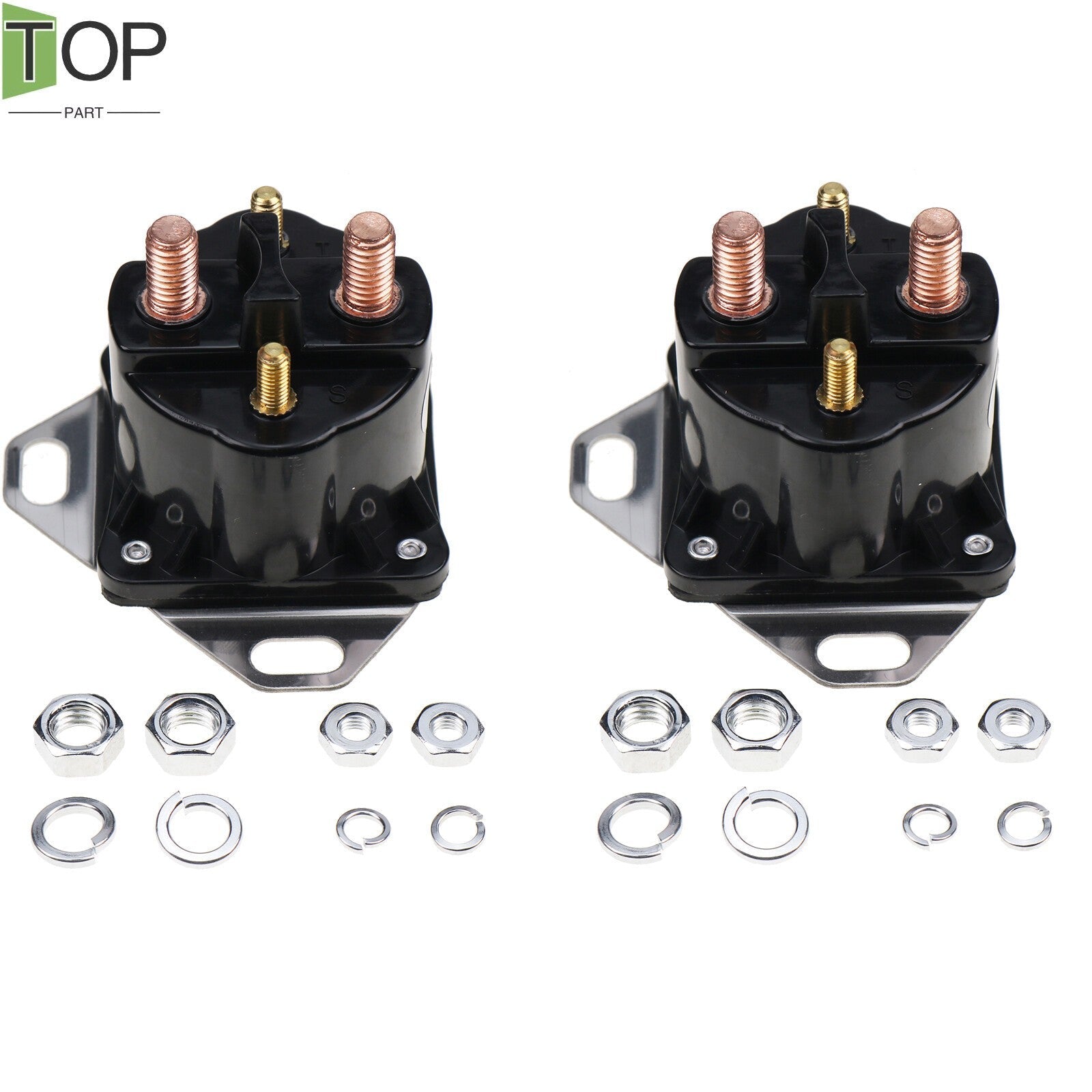 2X RE164448 Starter Relay for John Deere 1530 2030 2040 2155 2240 2355N 2555+