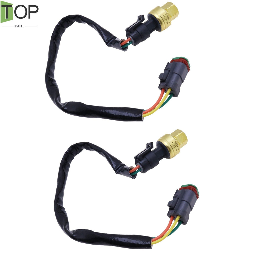2X Sensor 194-6724 for Caterpillar CAT C18 C32 3406E 3412E 3456 3508C 3512