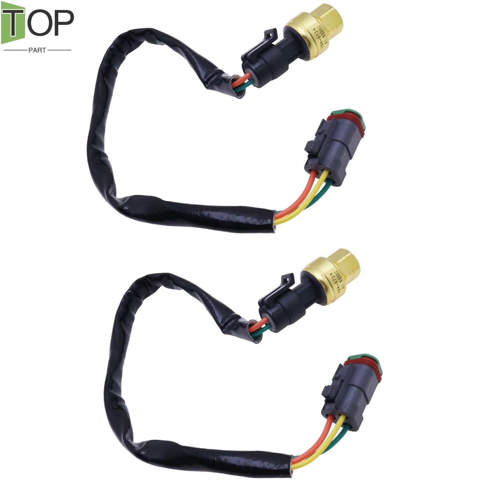 2X Sensor 194-6724 for Caterpillar CAT C18 C32 3406E 3412E 3456 3508C 3512