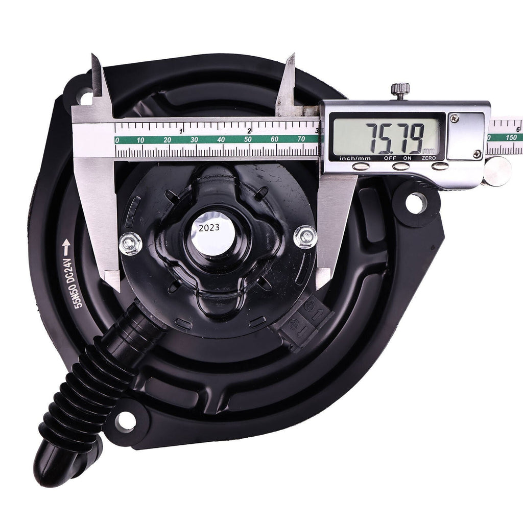 New A/C Blower Motor with Wheel for Nissan UD 24V CM676457 - Brand New