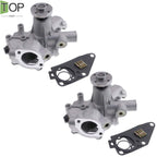 2X Water Pump for Yanmar F195 FX195 F235 FX235 F255 129107-42002 129150-42000