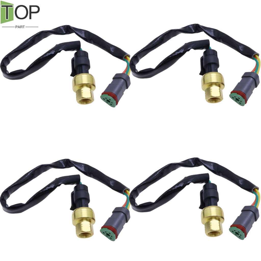 4X Heavy Duty Pressure Sensor CAT Caterpillar C15 C12 194-6724 1946724