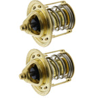 2X Thermostat 6652760 for Bobcat 220 319 320 321 322 323 324 418 453 463