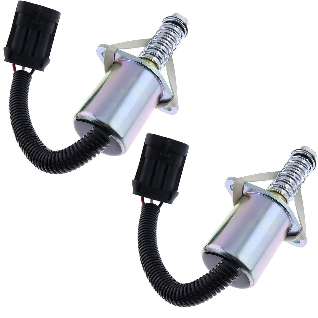 2 Pack Solenoid Valve for Bobcat A220 450 453 463 553 643 653 743 751