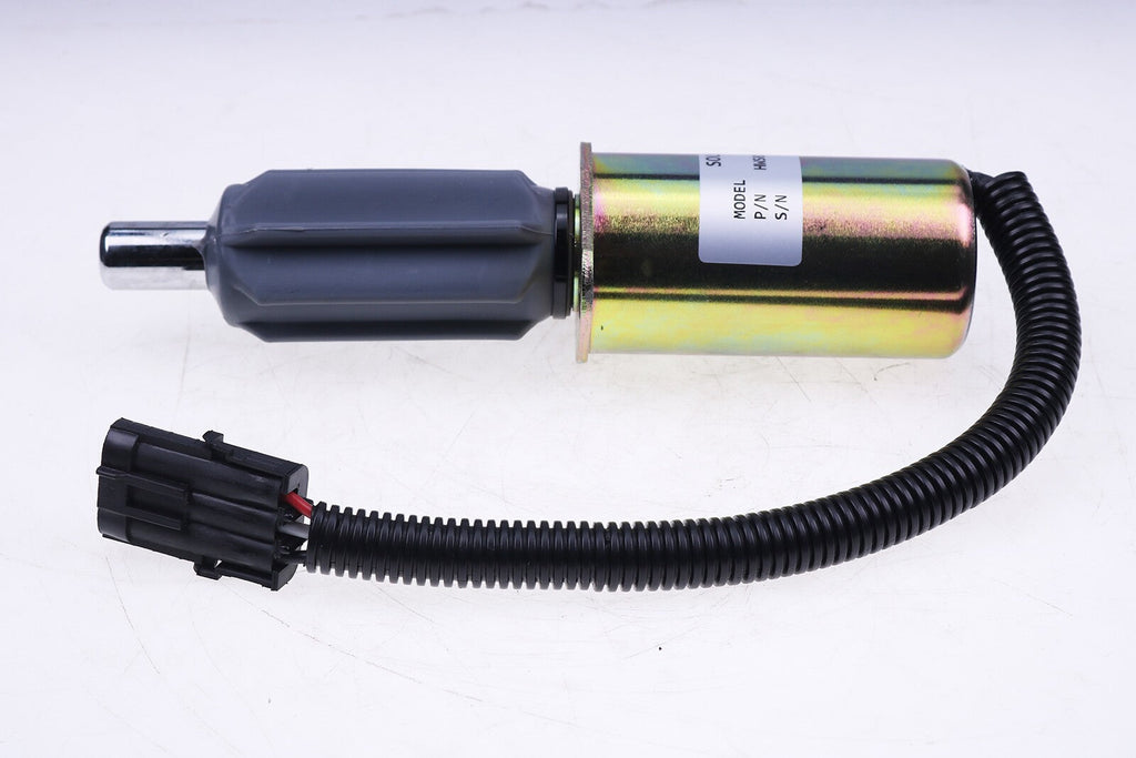 2X 12V Fuel Cut Off Solenoid Valve 3921978 3918600 for Cummins 6CT 6CTA Engine