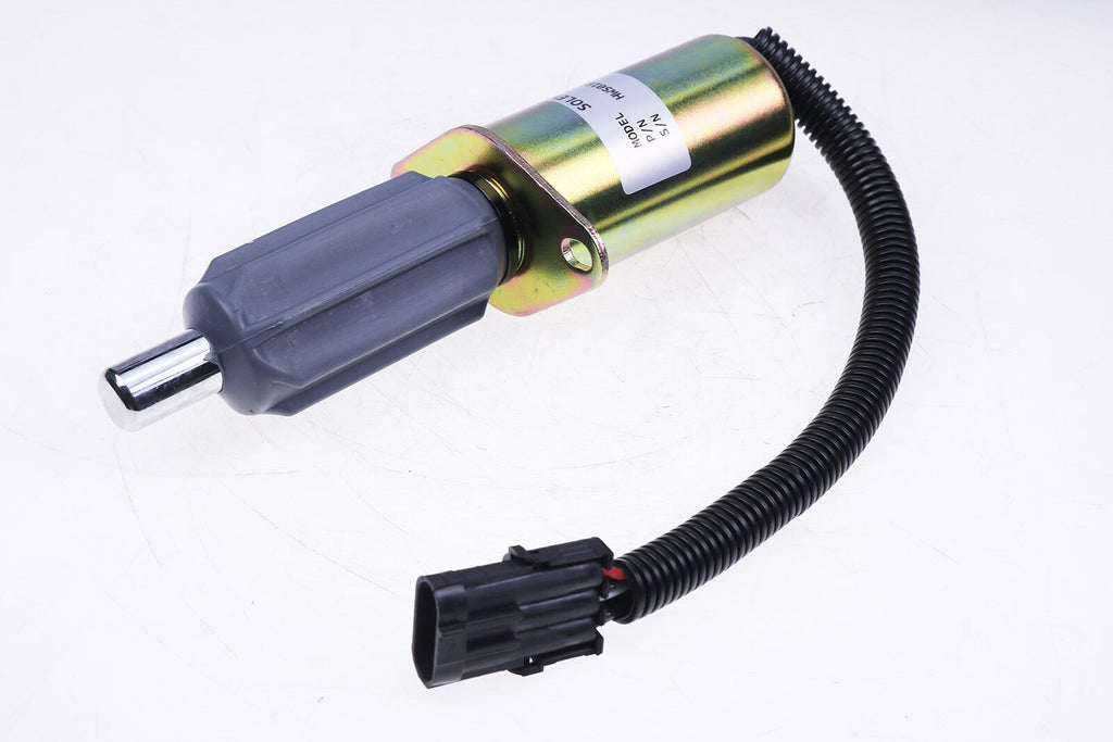 2X 12V Fuel Cut Off Solenoid Valve 3921978 3918600 for Cummins 6CT 6CTA Engine