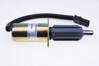 2X 12V Fuel Cut Off Solenoid Valve 3921978 3918600 for Cummins 6CT 6CTA Engine