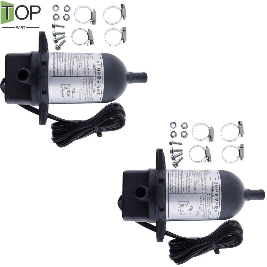 2X TPS181GT10-000 1800W 120V Preheater Block 100-120F for Cummins Engine